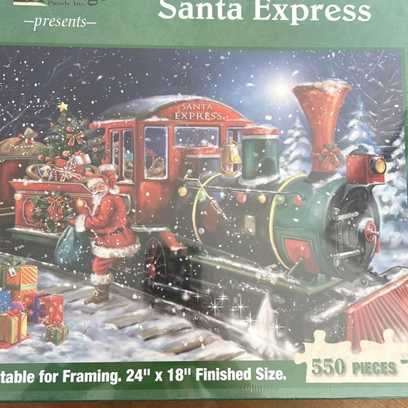 Santa Express 550 Piece Puzzle NWT - Picture 5 of 8